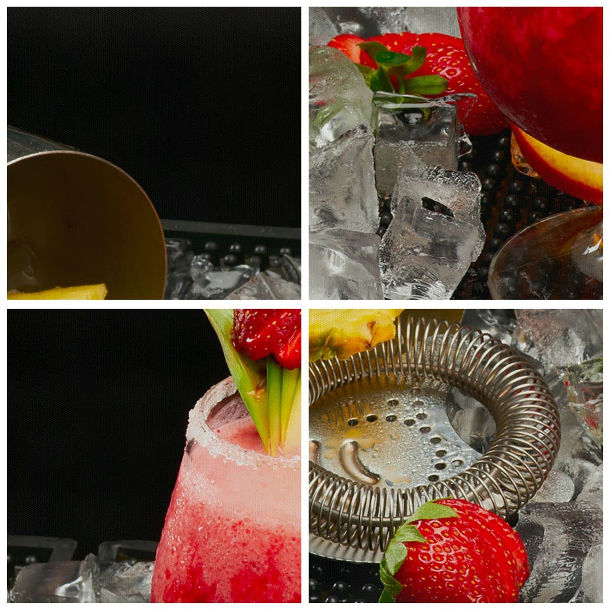 Lienzos Decorativos Resumen Alcohol Botella Cóctel Cuadro Sobre