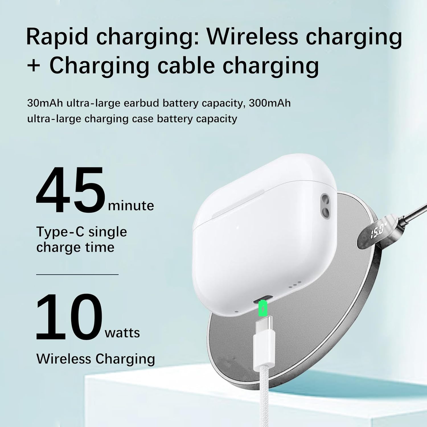 Pro3 Bluetooth Headphones,Active Noise Cancellation,Wireless Earbuds,Live Translation,Heart Rate Sensing, Stereo Surround Sound, USB-C Charging