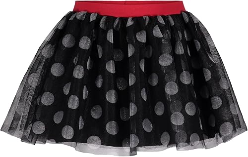 Miniatura 3 de Disney Camiseta de Minnie Mouse, falda de tul y diadema de satén, conjunto de 3 piezas para bebés y niños grandes (12 meses - 10-12)