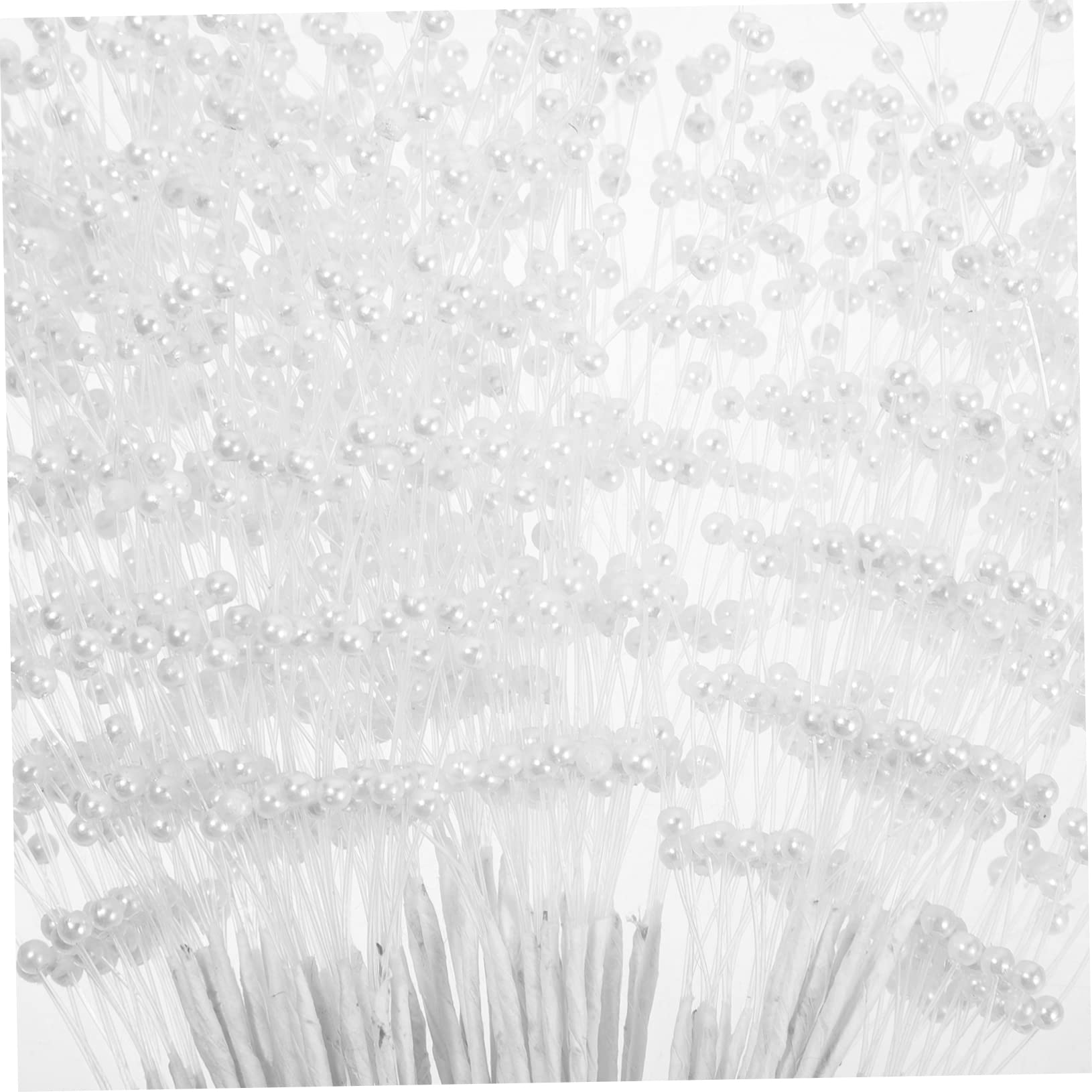 OSALADI 3 Set Accessori di Perle Perline Accessori per Matrimonio Perline Artificiali Perline Floreali Decorazioni Ornamento Perle Sciolte per Artigianato Decorazioni di Perle 100 Pezzi*3