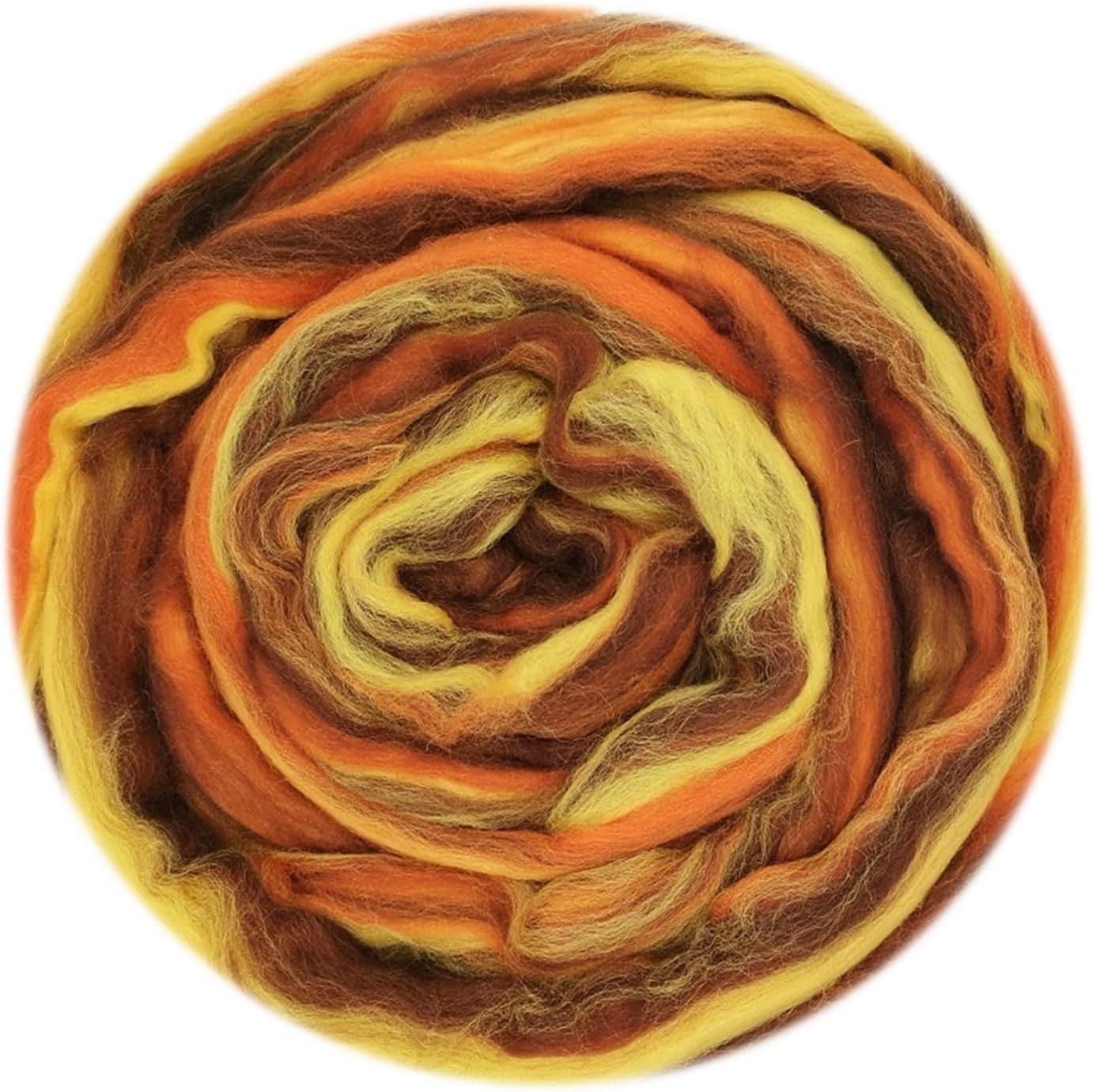 Kategoria: Owce, 50g Mieszanka wełny Roving Yarn Art Needle Wet Filcowanie Materiały DIY Wełna Wielokolorowa(50g-06)