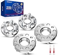 Vista 248 de KAX Espaciadores de rueda 4x4, adaptadores de espaciadores de rueda de 1" con pernos de 1/2" x20, diámetro del cubo de 59 mm, 2 piezas para Xpress