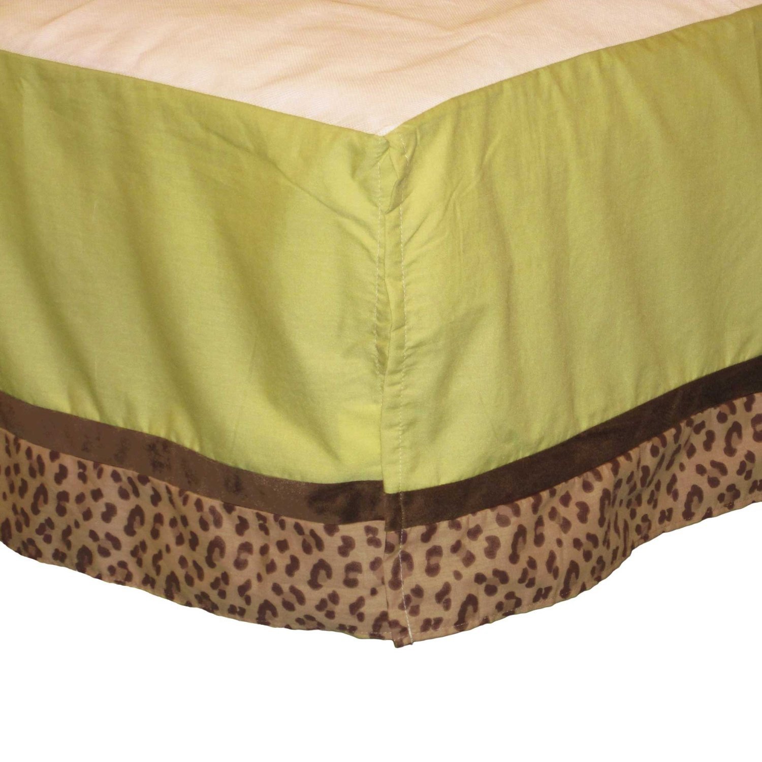 Little Love by NoJo Roarsome Lion - Grey, Yellow, White 3Piece Nursery Crib Bedding Set with Comforter, Fitted Crib Sheet, Dust Ruffle, Yellow, Grey, White, Charcoal