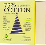 75% Coton 25% Linge Business Paper, Ivoire 85gsm 8.5"W x 11"L Resume Paper, ne sera pas obtenir papier d'impression humide 100/Box avec faible amidon