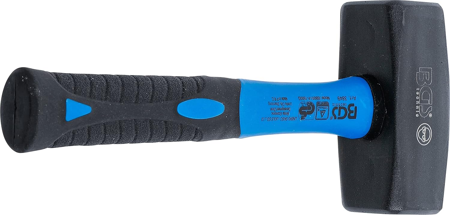 BGS 3849 | Stoning Hammer | Fibreglas Shaft | DIN 6475 | 1500 g