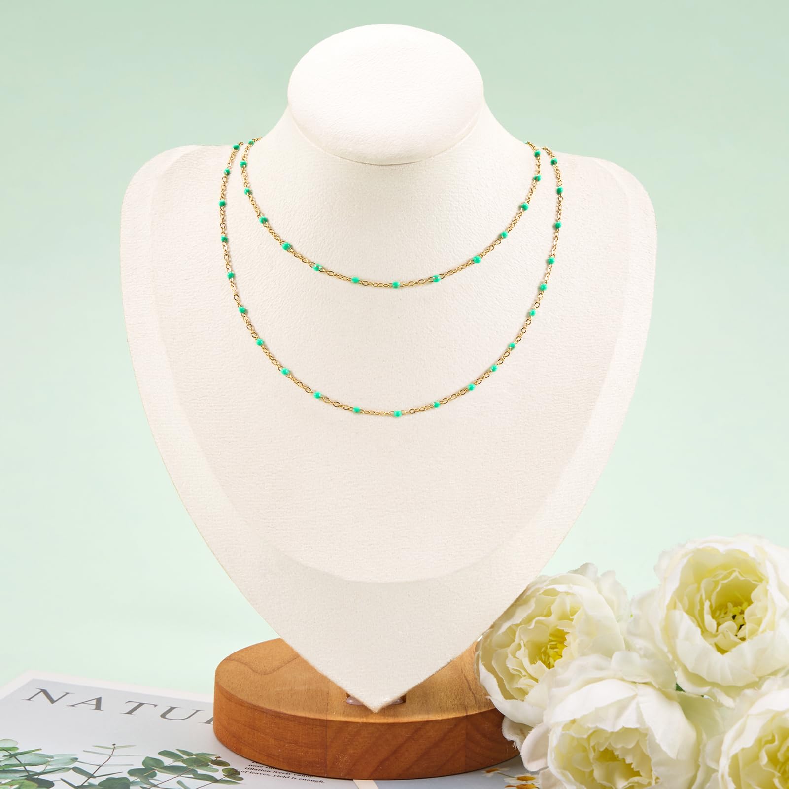 Gold Plated Jewelry Chains - Bulk for Necklace Making -7 Gold Plated Jewelry Chains - Bulk for Necklace Making -7