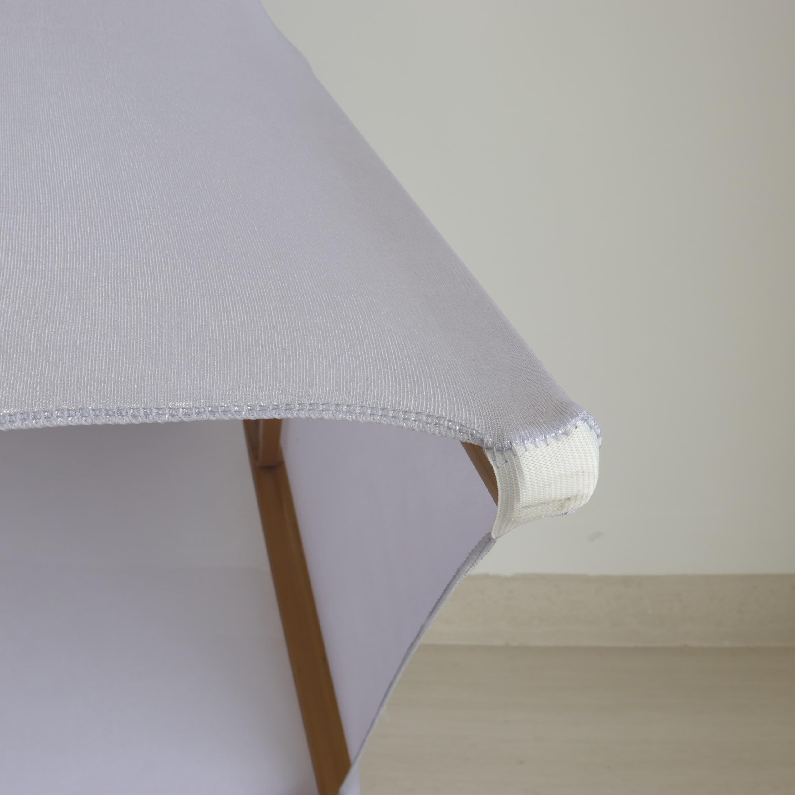 10, 20, 50, 100 piezas, fundas para sillas en blanco, negro, color, universal, para eventos de boda, decoración de fiestas teatrales (plata, 10 piezas)