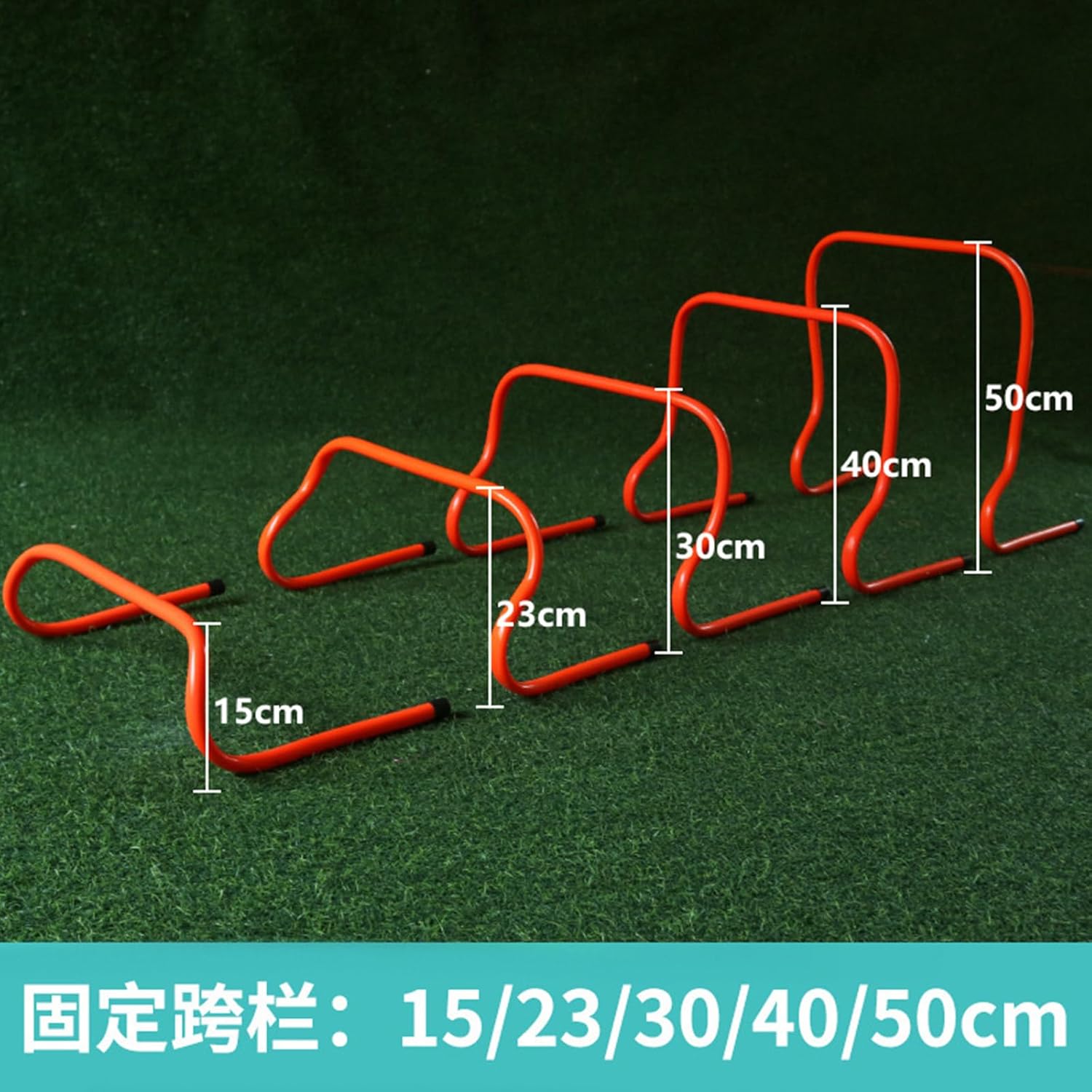 5Pcs Detachable Agility Training Hurdles Soccer Agility Speed Training Hurdles Sports Practice Equipment for Football