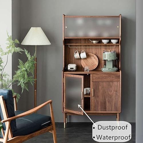 Miniatura 5 de Heroad Papel de contacto transparente autoadhesivo para armarios de cocina, película protectora multiusos, forro de gabinete extraíble para