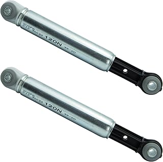 2 Ammortizzatore lavatrice adatto per Bosch Miele 4500826 | Suspa RD12 120N Ammortizzatore lavatrice, AN-SA BOSCH TYPE 120N | ersatzteilshop basics