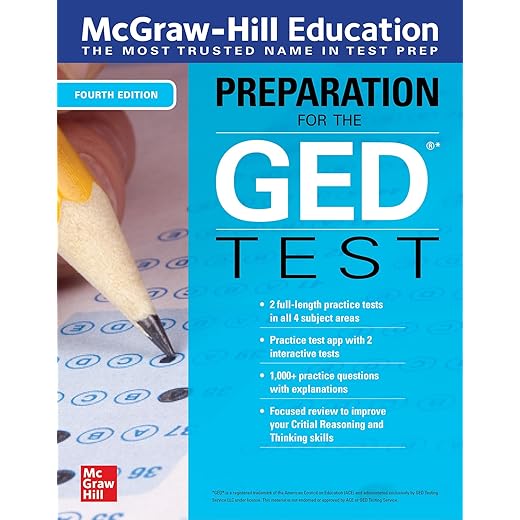 McGraw-Hill Education Preparation for the GED Test, Fourth Edition