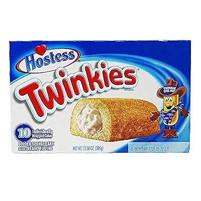 Hostess Twinkies - 10 Individually Wrapped Cakes - 13.5oz Original