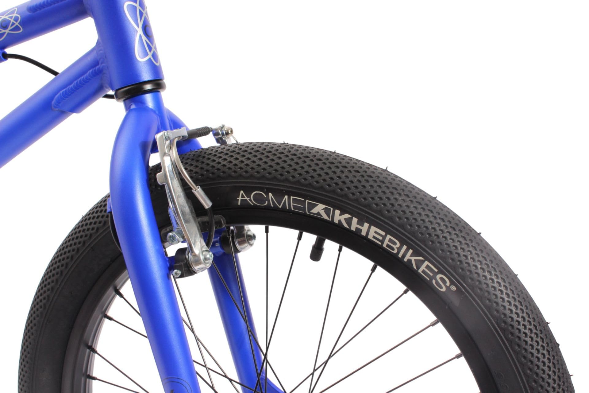 KHE Cosmic AL 20 pollici BMX ruota – Telaio in alluminio – 10,6 kg – Freni a V – Affix Rotor – Trucchi – Pneumatici Acme – Street Park Pumptrack – Blu – Modello 2025 – 135 – 170 cm dimensioni del