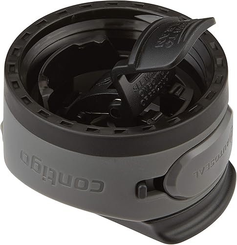 Miniatura 6 de Contigo - Botella de agua con autosellado, 24 onzas, tapa negra (Licorice)