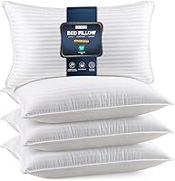 Vista 14 de Utopia Bedding - Juego de 2 almohadas para dormir tamaño Queen (gris claro), alternativas al plumón para dormir, juego de almohadas de calidad