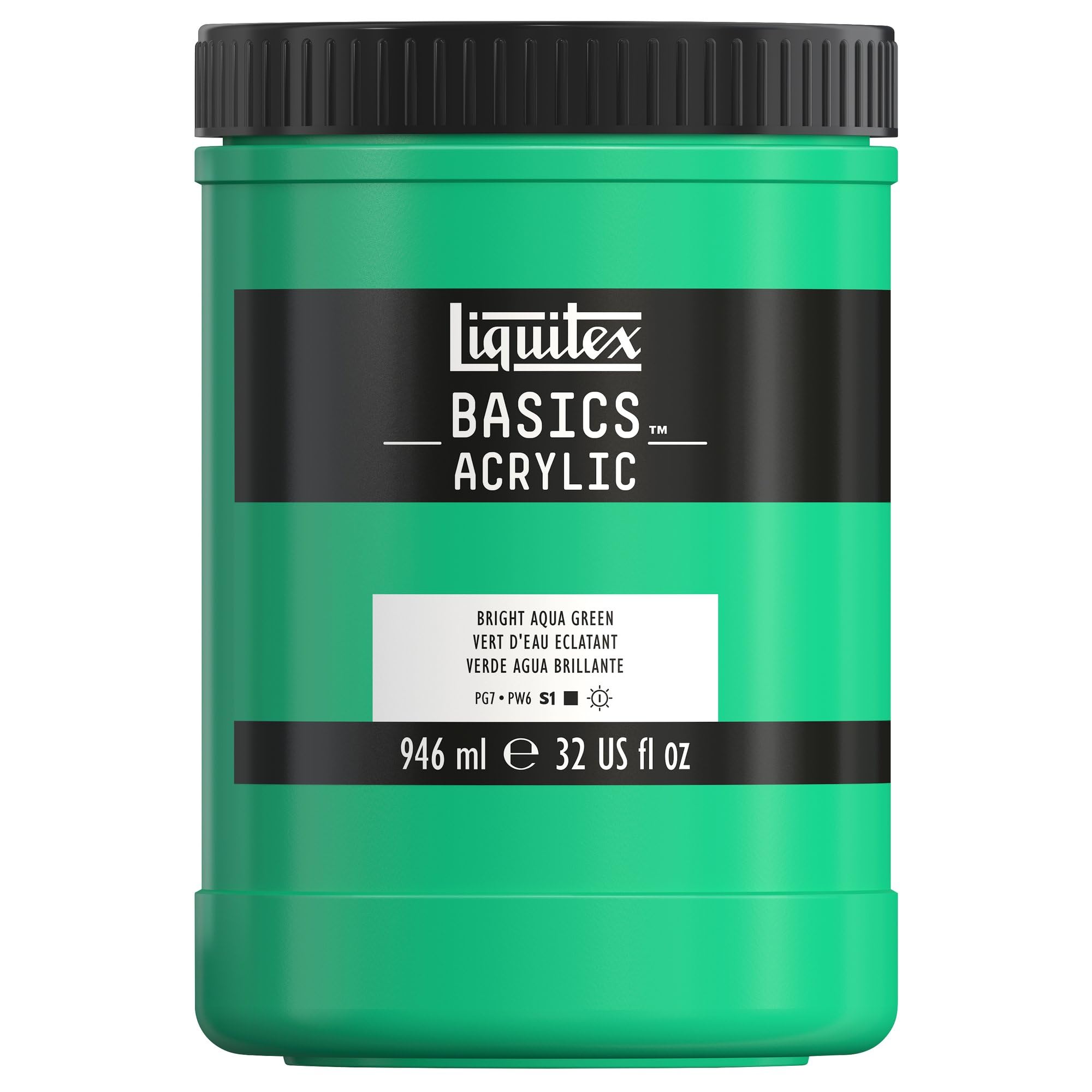 LIQUITEX Basics Acrylic Paint, Mars Black, 118 ml Tube — view 142