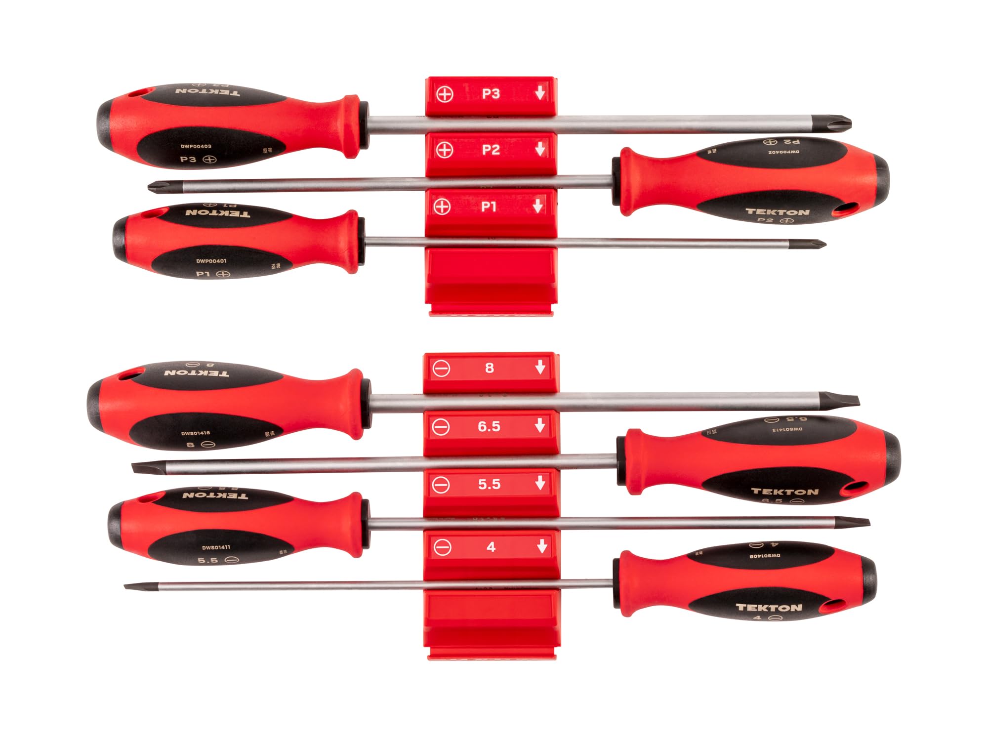 TEKTON Phillips and Slotted Screwdriver Set, 7-Piece | DWZ90126