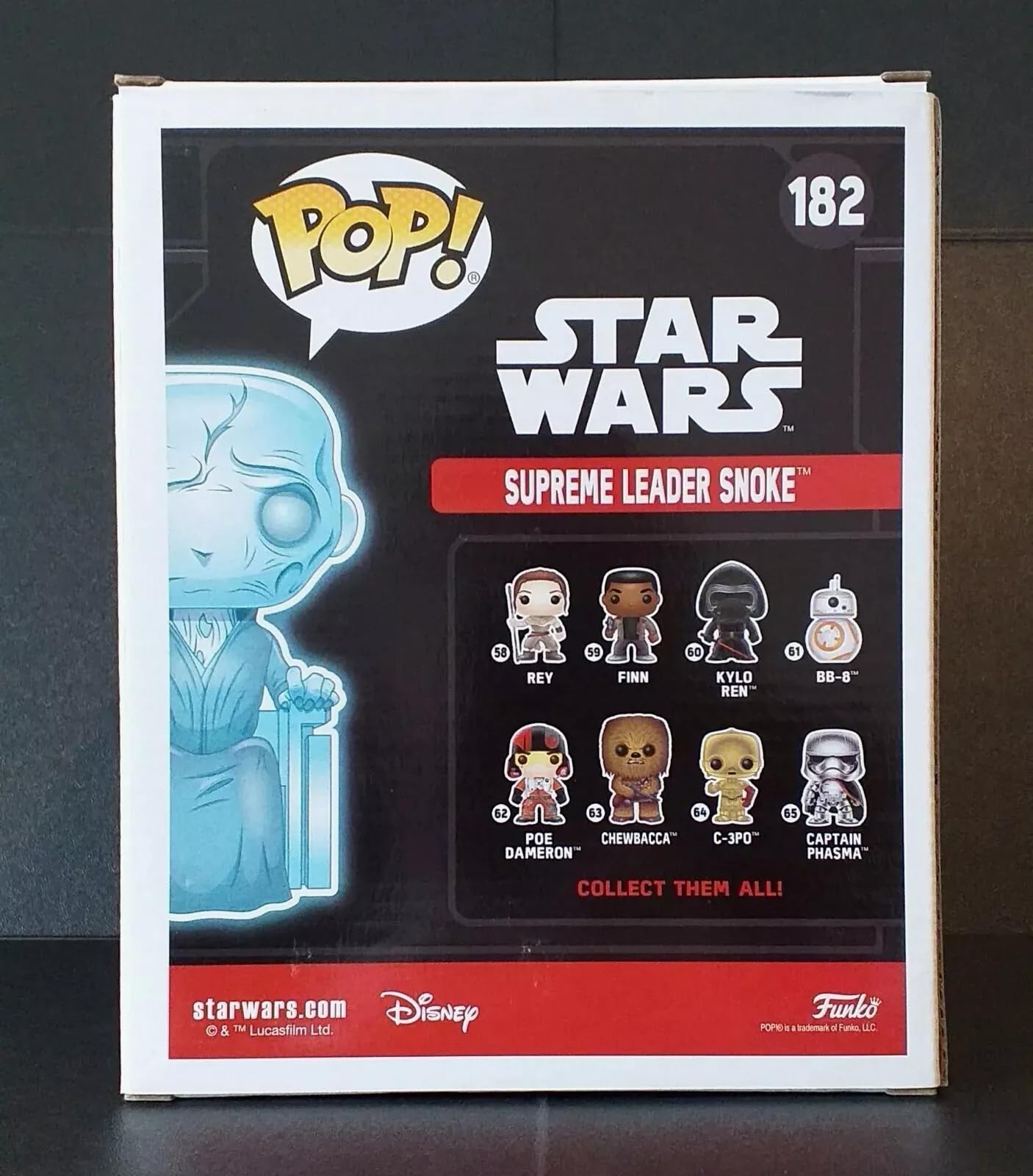 Disney - Funko Pop Vynl Star Wars 7種セット Funko Pop Star Wars: Episode 7 The Force Awakens-15 cm