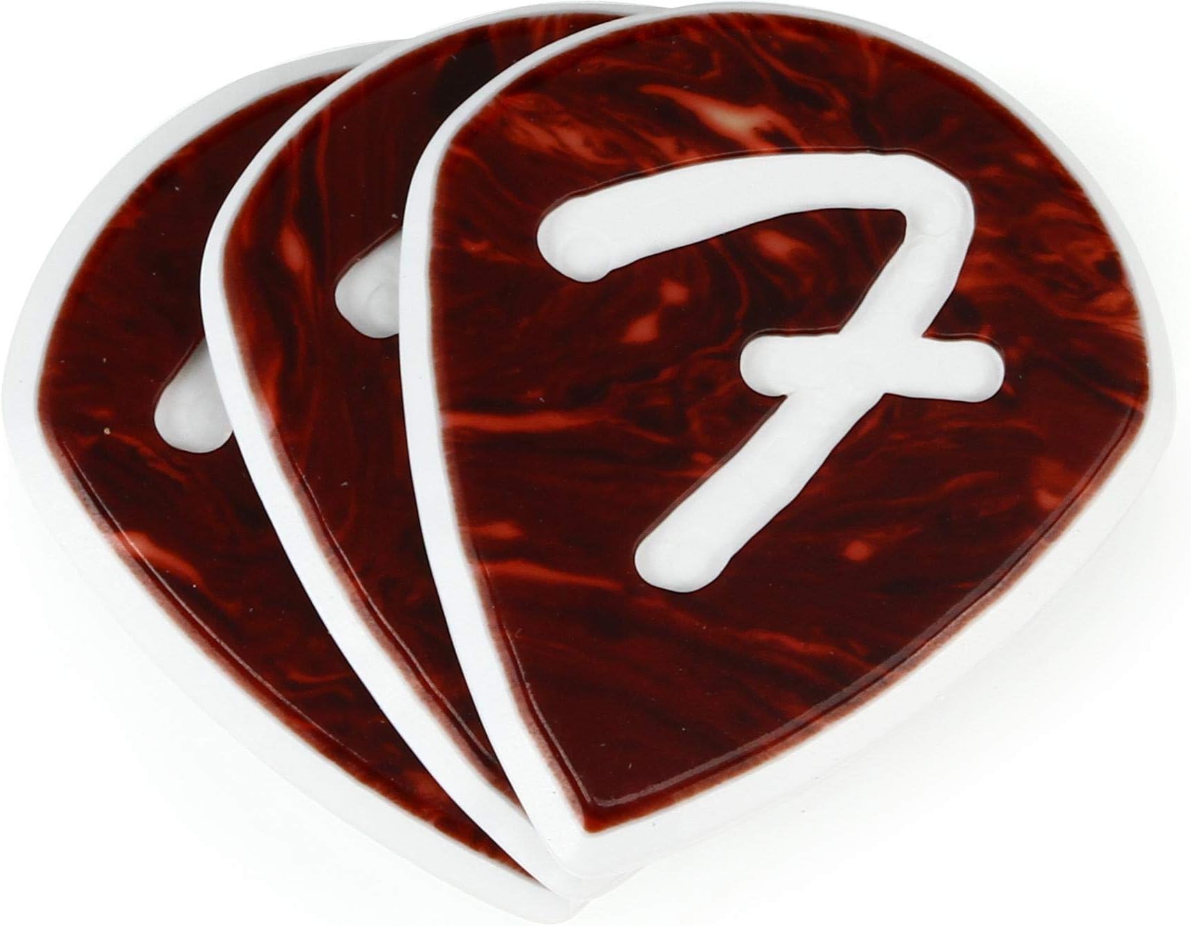 Amazon.com: Fender Tortuga Ultem Guitar Picks 551 Shape, Tortoise Shell ...