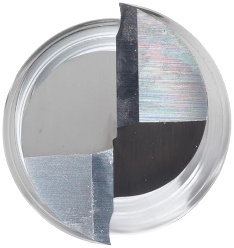 Miniatura 3 de YG-1 - Fresa de punta cuadrada de carburo 2558 E5011, largo alcance, acabado sin recubrimiento (brillante), hélice de 30 grados, 2 flautas, longitud