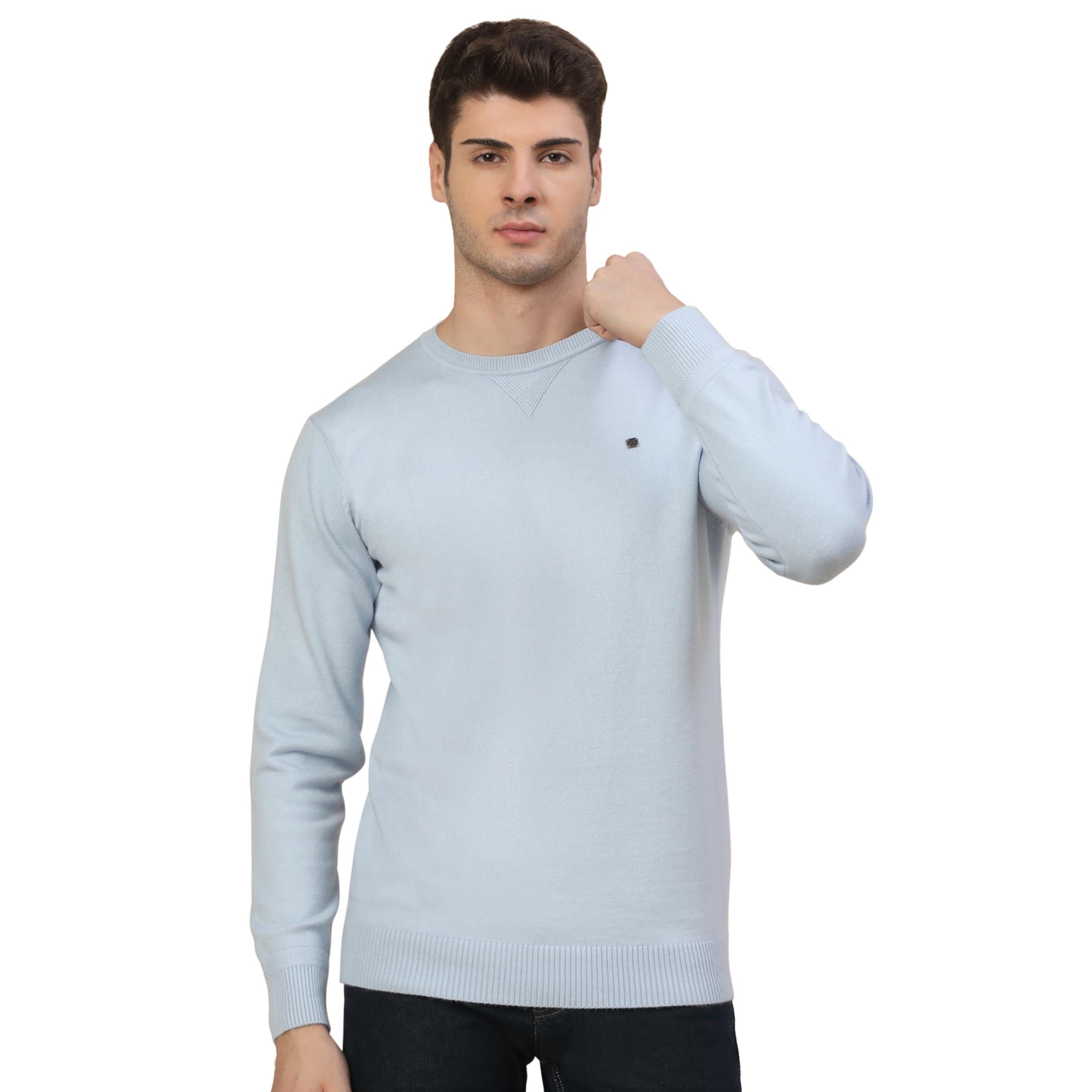 cantabil Sweater for Men Sky Blue-picture-21