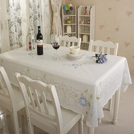 Amazon テーブルクロス Pvc Pllasticテーブルクロス日焼け止め防水テーブルクロス 長方形 135 180センチメートル By Home Deco Outlet 色 K K テーブルクロス オンライン通販