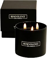 Vista 9 de Benevolence LA Velas con Mecha de Madera de Eucalipto y Naranja Velas de Soja con Aroma Navideño para el Hogar Regalos de Velas Navideñas