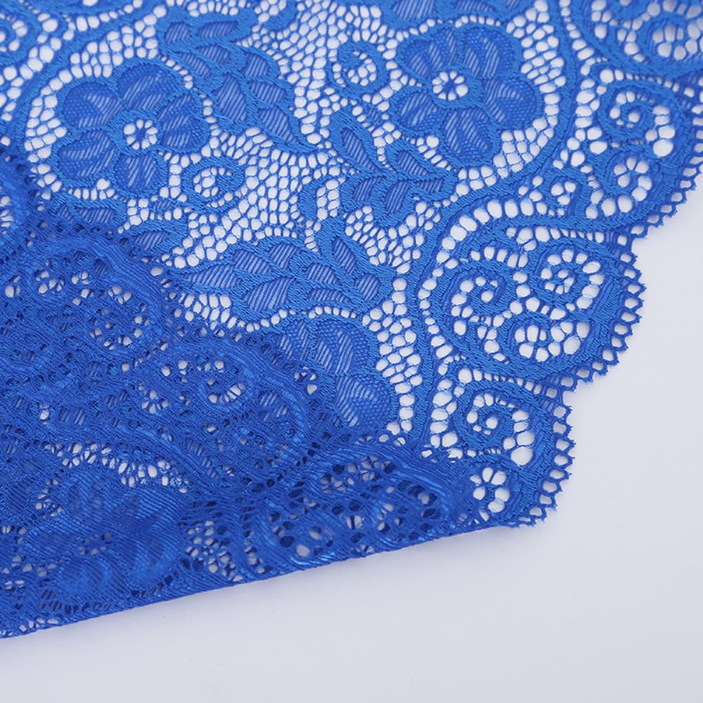 Duories 6 Yards - 9,5 Cm - Élasticité - Vintage - Bordure En