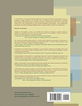 Capital Markets and Investments: Essential Insights and Concepts for Professionals