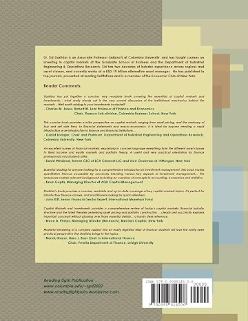 Capital Markets and Investments: Essential Insights and Concepts for Professionals