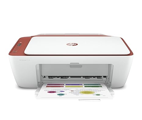 HP Deskjet 2729 Printer, Copy, Scan, Dual Band WiFi, Bluetooth, USB, Simple Setup Smart App 