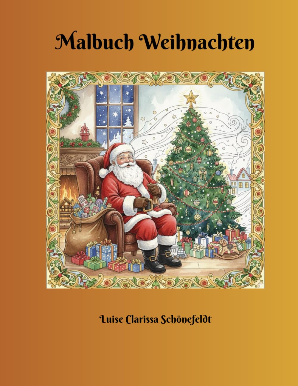 Malbuch Weihnachten