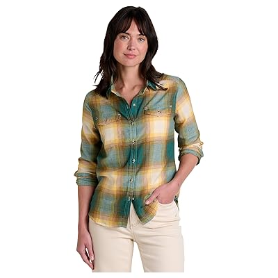 Toad&Co Re Form Flannel Long Sleeve Shirt Women