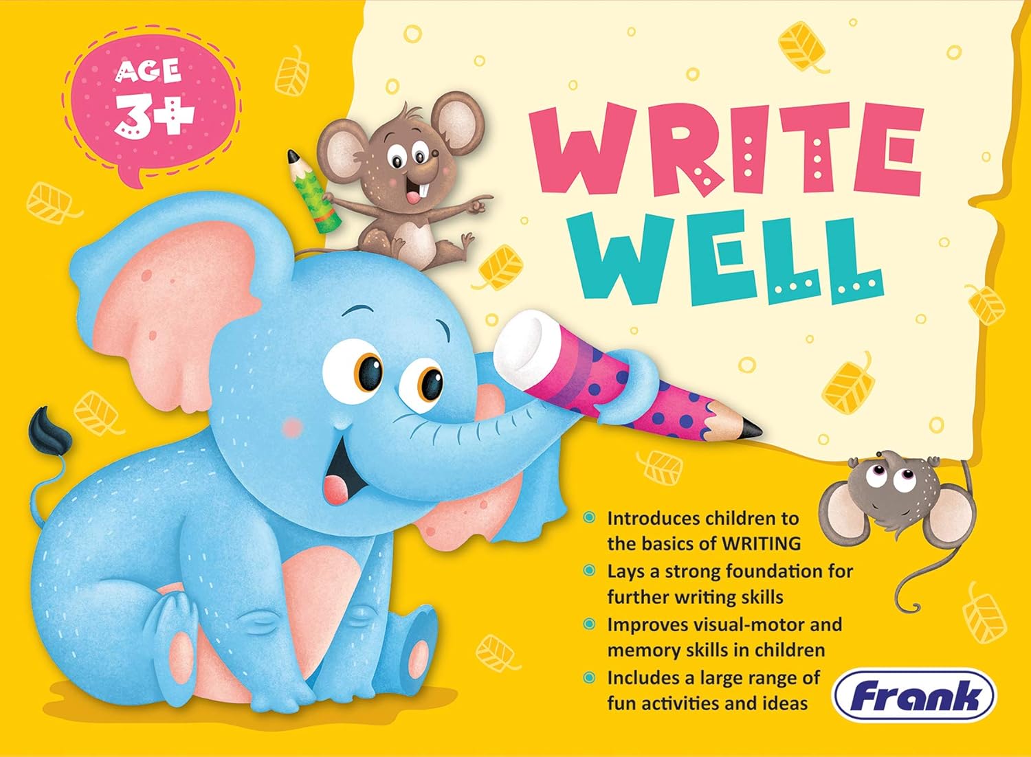 Frank Write Well Educational Kit for 3 Year Old Kids and Above