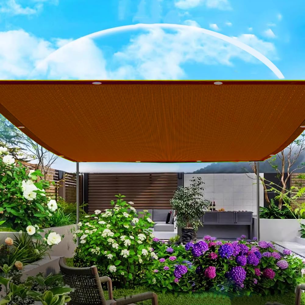 Bâche en maille durable 80% occultante pour serre de jardin