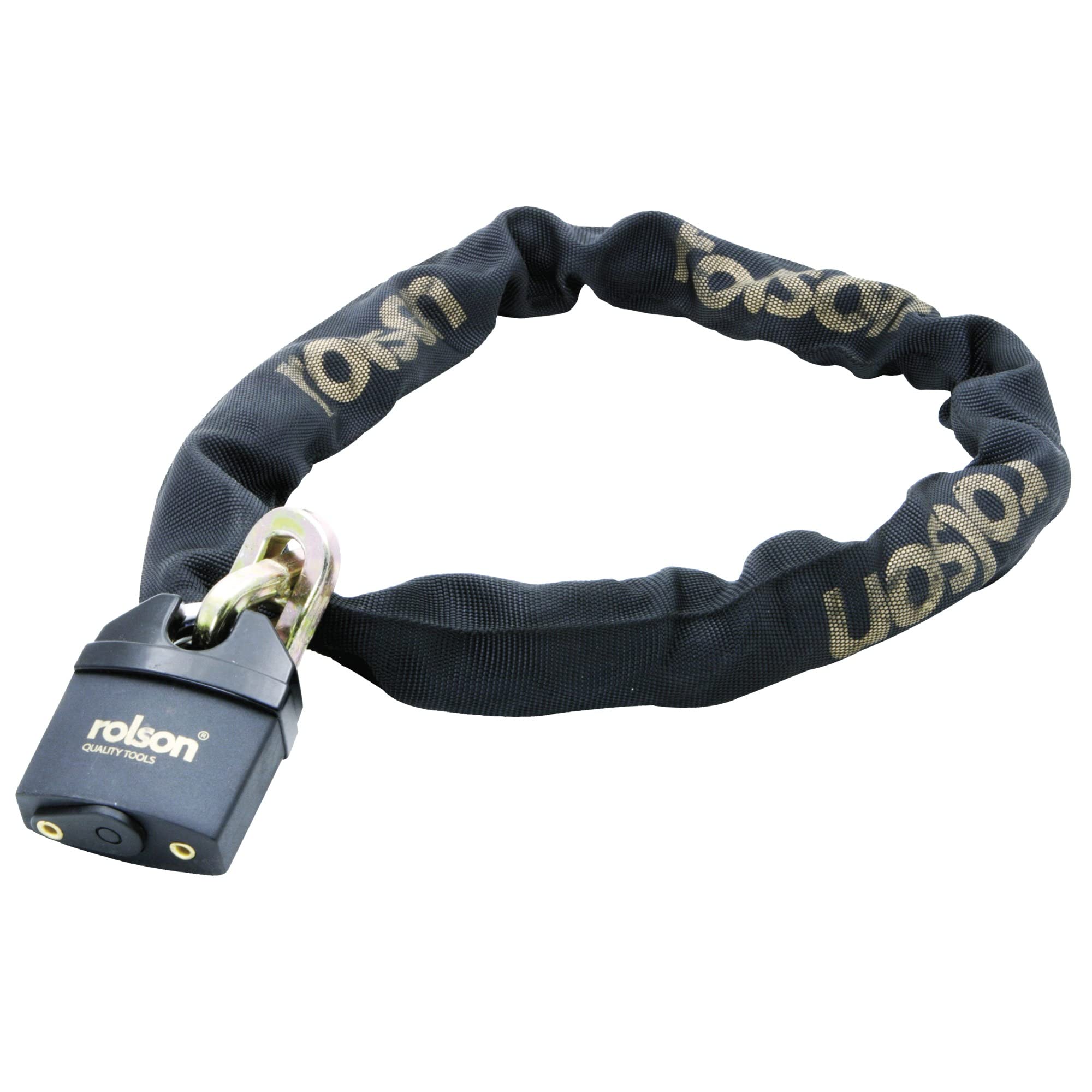 Rolson Tools Bike Chain Lock, 10Mm X 1200Mm