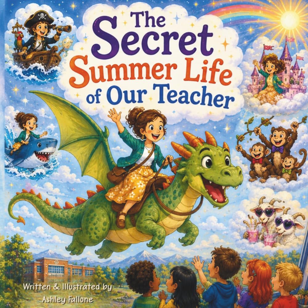The Secret Summer Life of Our Teacher: A hilarious end-of-year picture book about imagination, friendship, and the secret adventures teachers might have during summer vacation.
