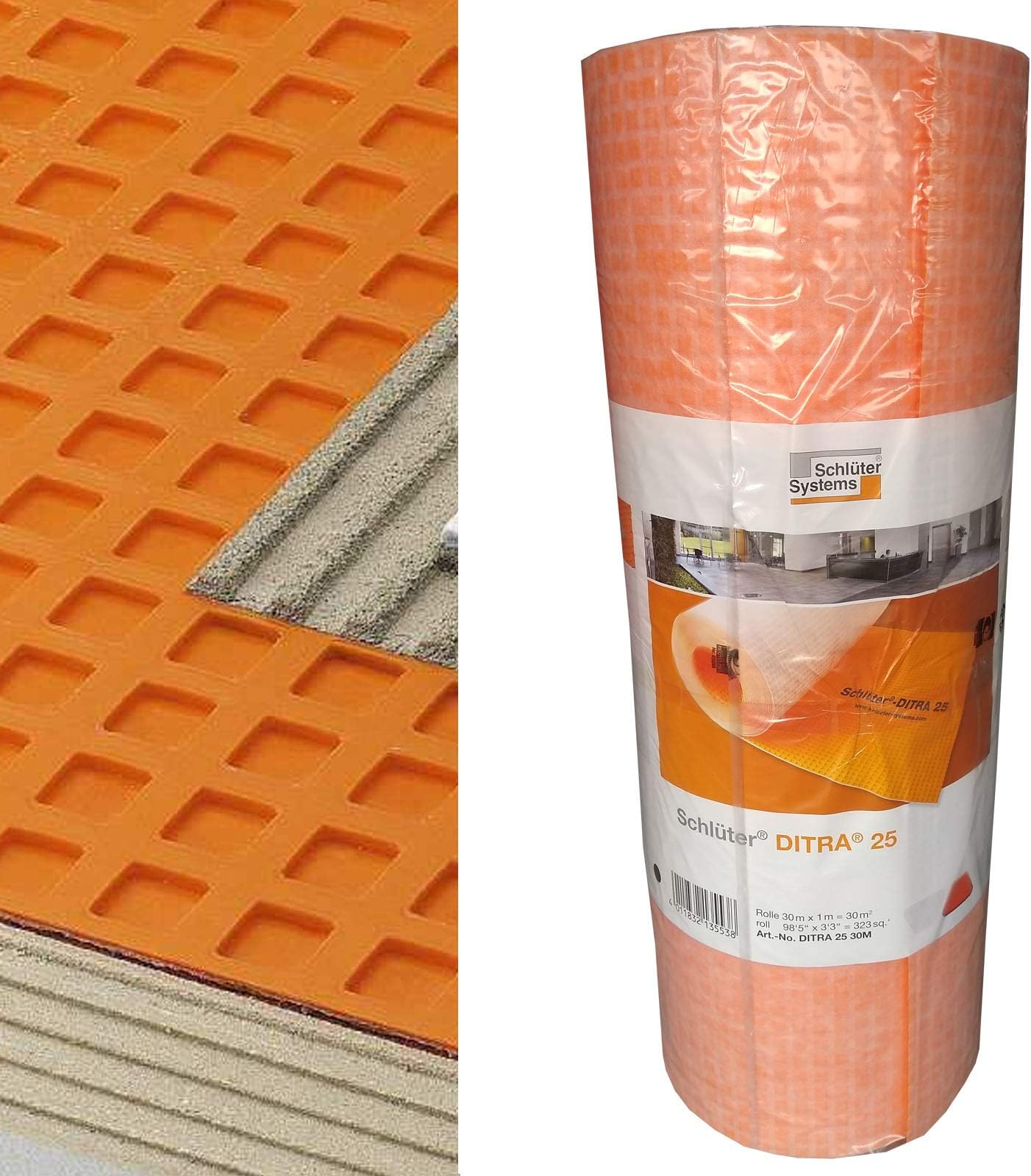 Schlüter DITRA 25 Decoupling Mat 1 M²