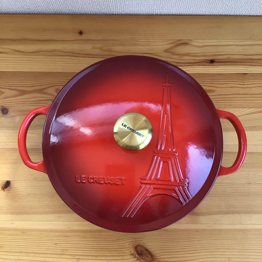 新品未使用ルクルーゼ マルミット22cm LE CREUSET チェリーレッド ル