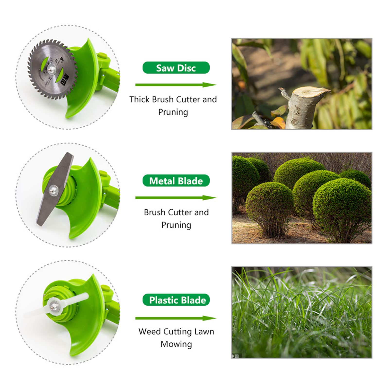 Desbrozadora a Batería de 12 V, con Batería y Cargador, Cabezal Ajustable y Mango Telescópico, Cortacésped Eléctrico, Desbrozadora para Cortar Césped, Cuidado de Césped, Entrada y Jardín