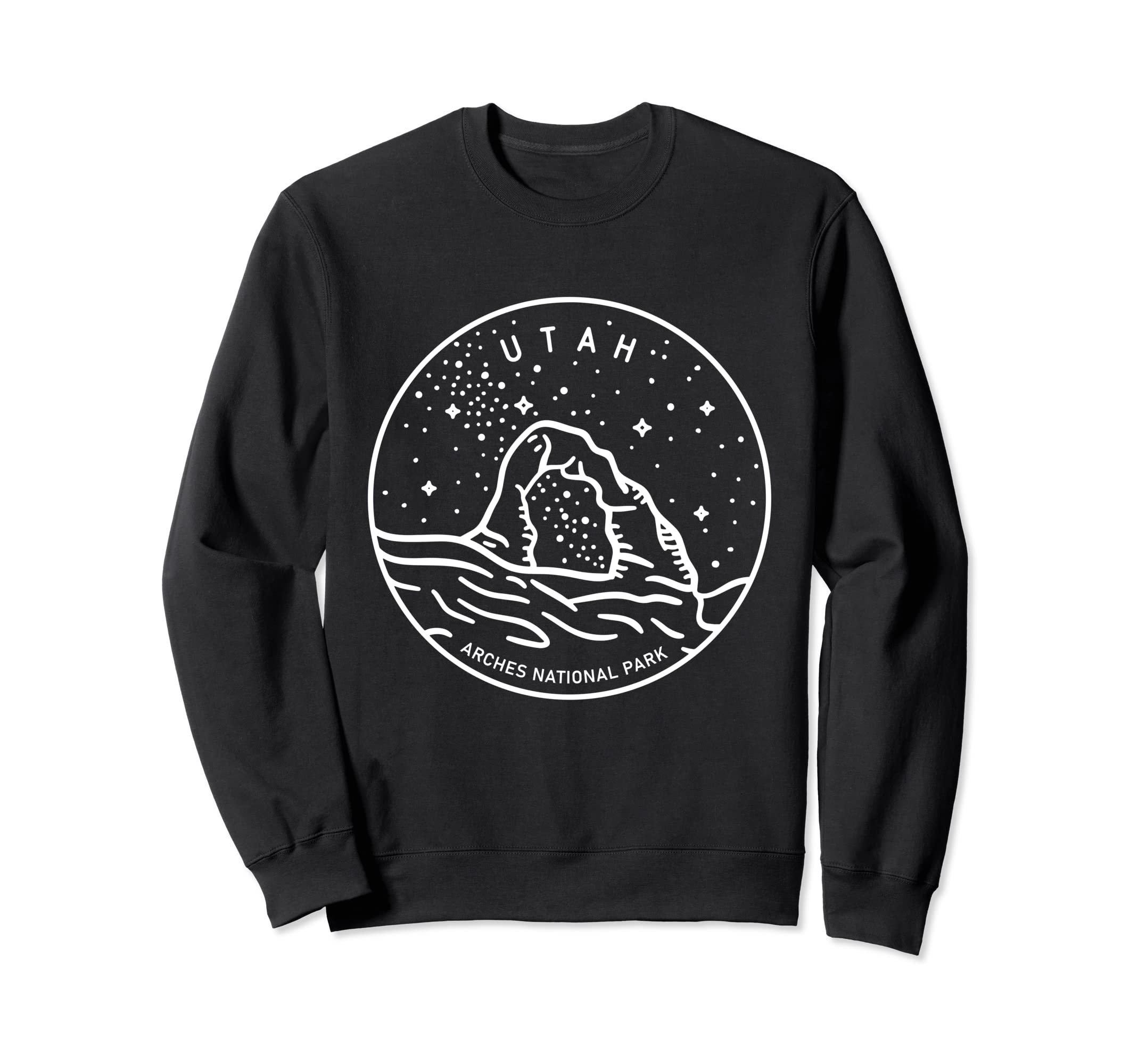 Utah Archest National Park Night Sky Sweatshirt