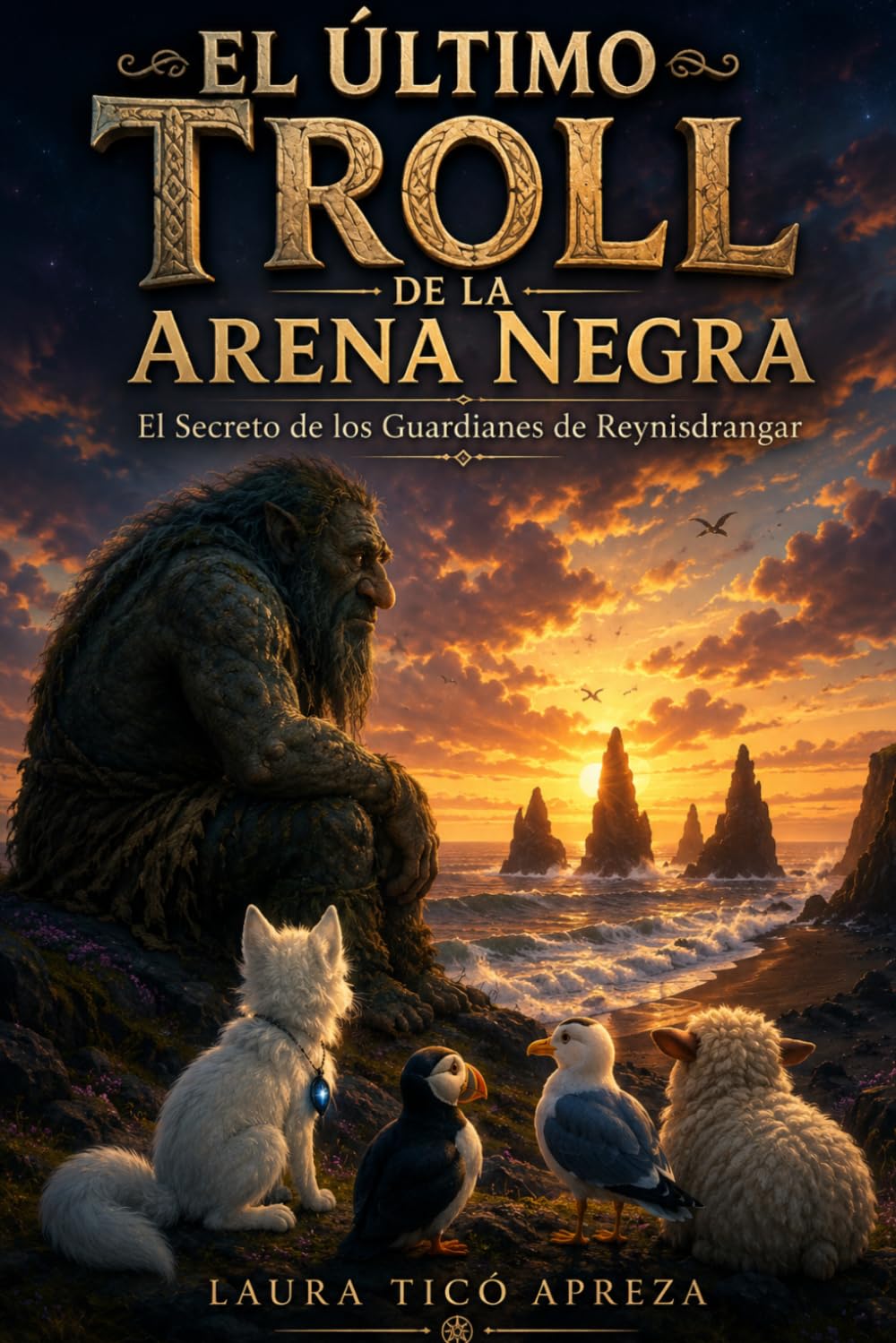 EL ÚLTIMO TROLL DE LA ARENA NEGRA: El Secreto de los Guardianes de Reynisdrangar (CUENTOS INFANTILES Y JUVENILES)