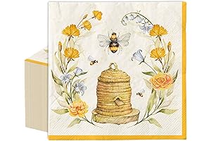 Charming Bee Napkins: Uplift Your Festivities