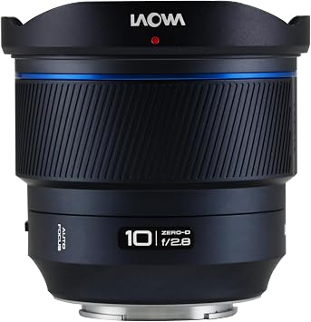 Laowa 10mm f/2.8 Zero-D Full-Frame Lens with Ultra Wide-Angle View with Auto Focus (for Sony FE)