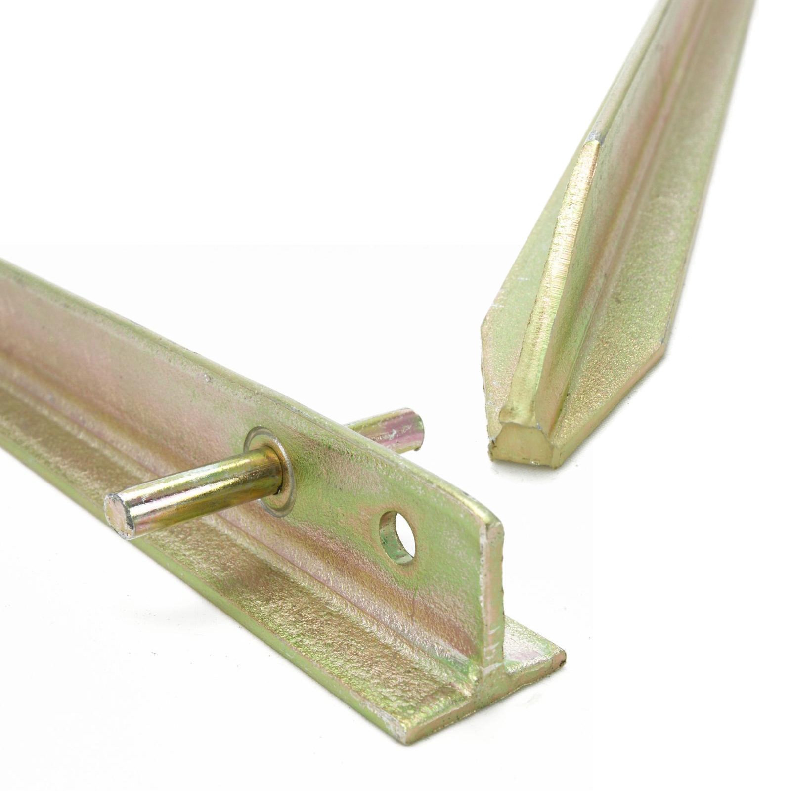Zeltheringe Justcamp Kentfield, Erdnägel, Stahl, Verzinkt, T-Profil - 30 cm [6 Stück]