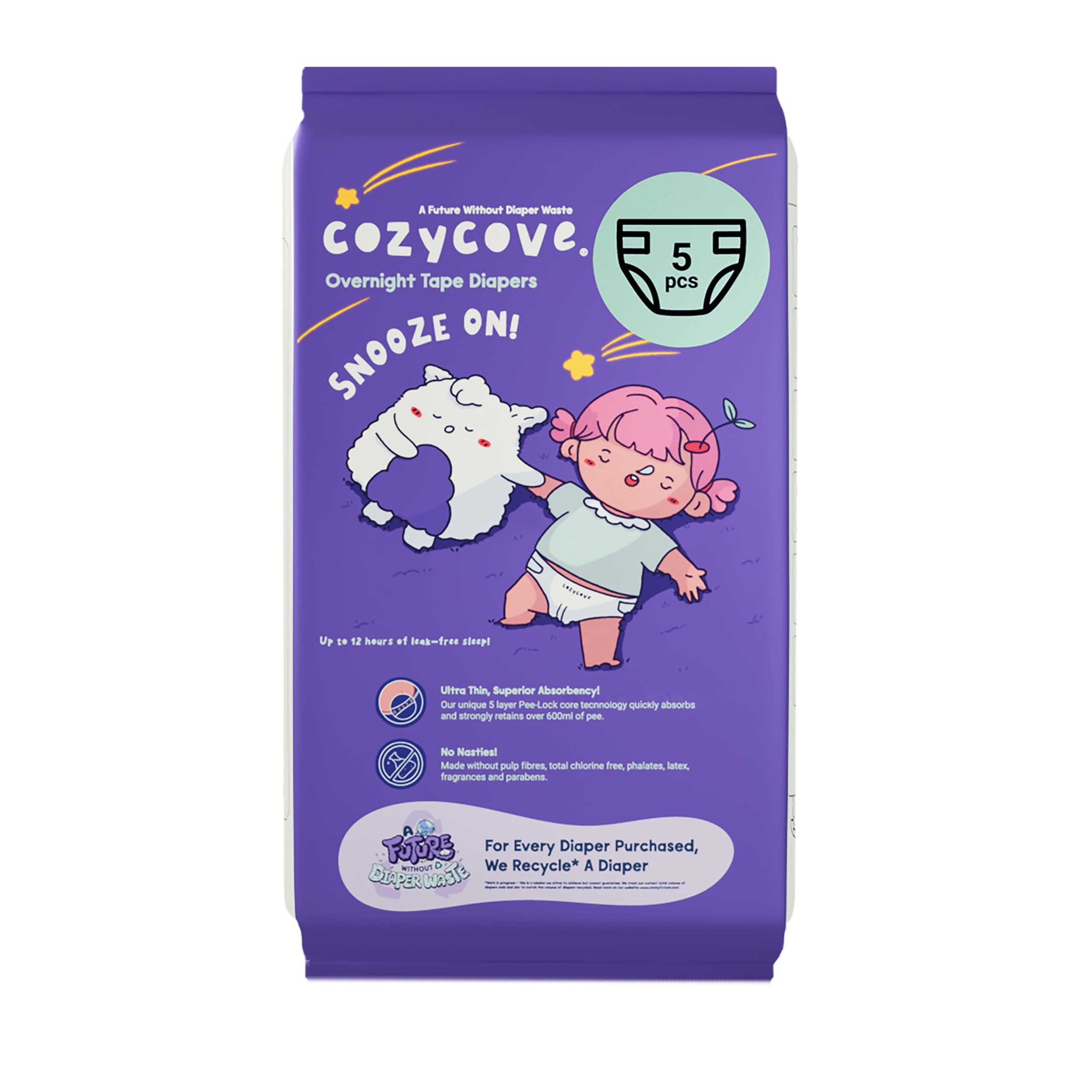 cozycove Size 3 M - disposable diapers | Mubboo