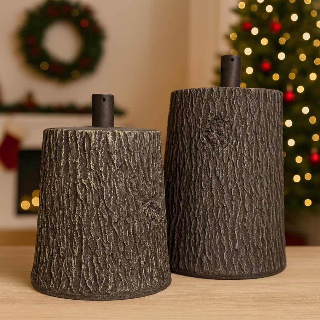 XONE Base Tronco Effetto Real Touch per Albero di Natale (45 cm)
