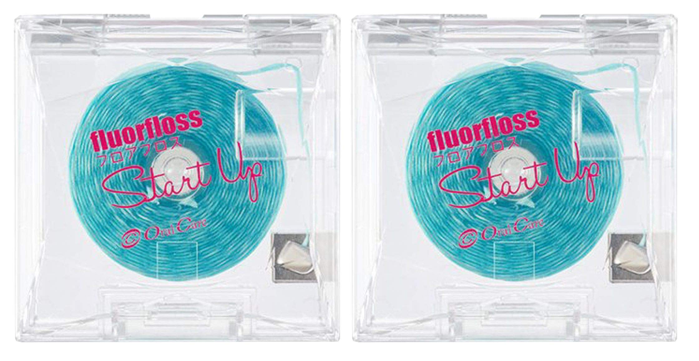 Oral Care Floor Floss Startup with Wax 40m x 2 Packs