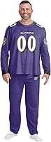 Vista 15 de FOCO NFL mens Nfl Team Logo Gameday Ready Jersey Pajama Set