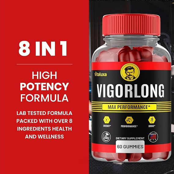 (2 Pack) Vigorlong Gummies, VigoLong Performance Blend Supplement Maximum Strength, Vigorling Gomitas All Natural Healthy Ingredients Premium Advanced Formula Support Reviews (120 Gummies)